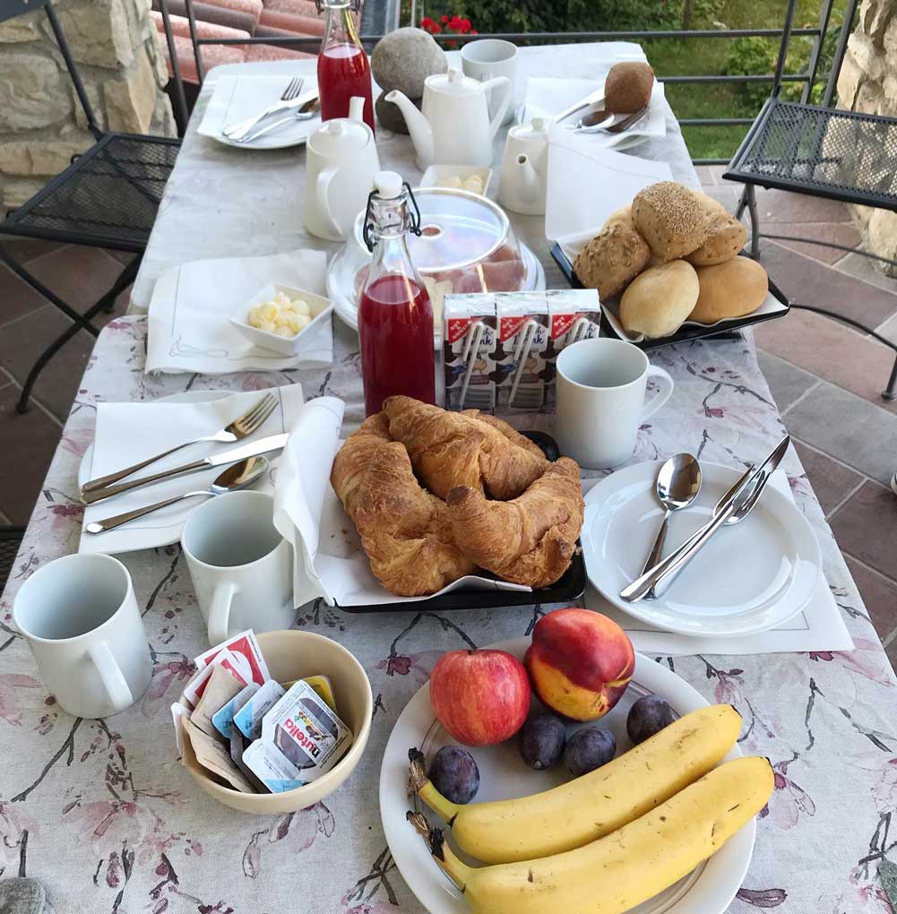 Agritur Stefenelli di Stefenelli Tullio | Das Frühstück